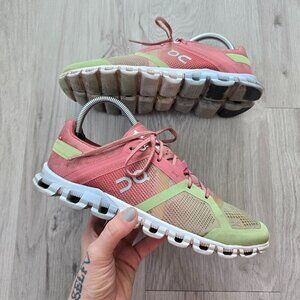 On Running | Cloudflow "Gauva Dustrose" ombre sporty running sneakers | WMS 8